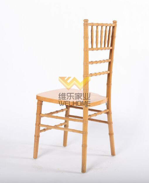 Natural solid wood Chiavari chair